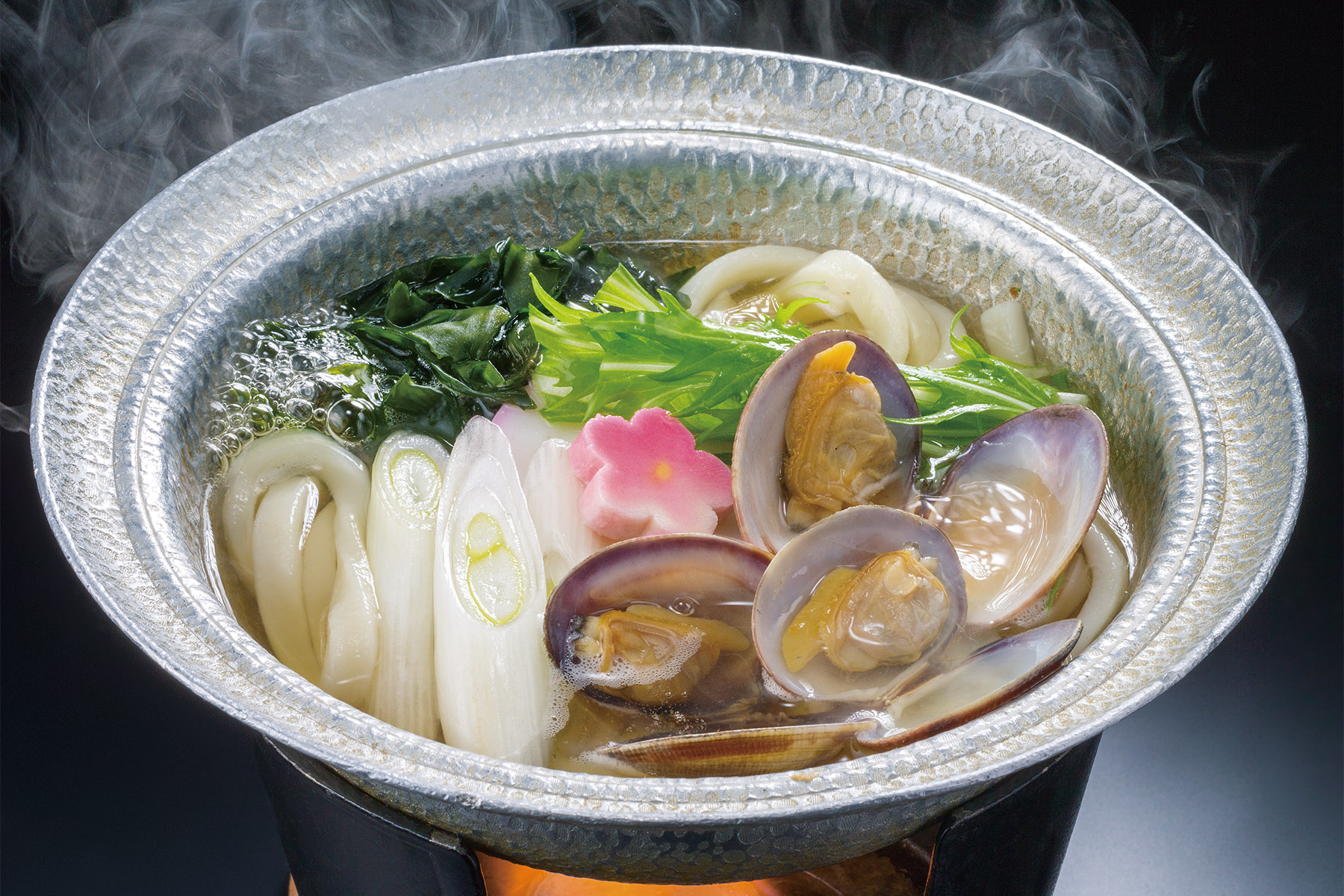 三谷温泉 松風園　ガマゴリうどん